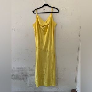 Anthropologie Sunny Yellow Maxi Dress